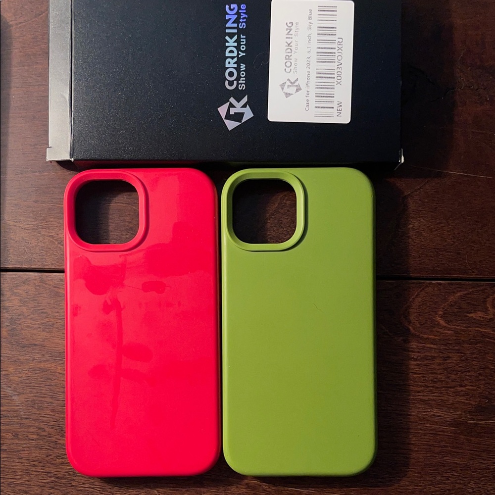 iPhone 15 Silicone Case Duo